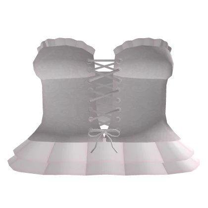 ♡ pink lace corset doll dress 