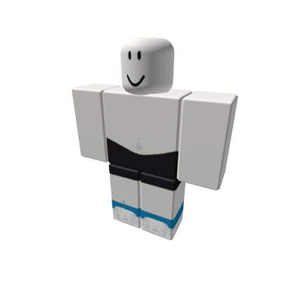 Black shorts w light blue socks