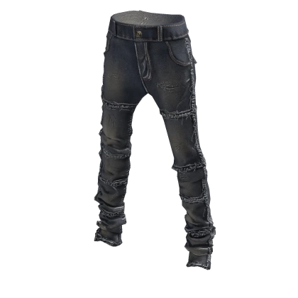 ardor* - stacked jeans (aged)