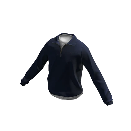 Quarter Zip (Navy)