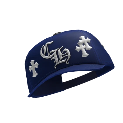 Chrome Hearts Cross Patch Baseball Hat | Tilted