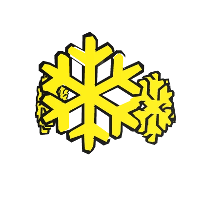 Yellow "Snow" Crown