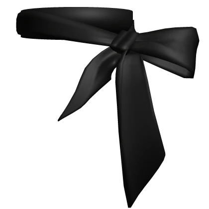 Black emo choker with bow