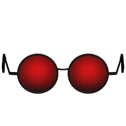 Red Circle Glasses