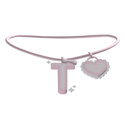 T Initial Necklace