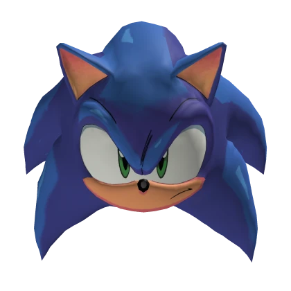 IDW Sonic Frown Expression - DC X Sonic 
