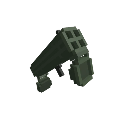 8-Bit Pixel Quad Rocket Launcher