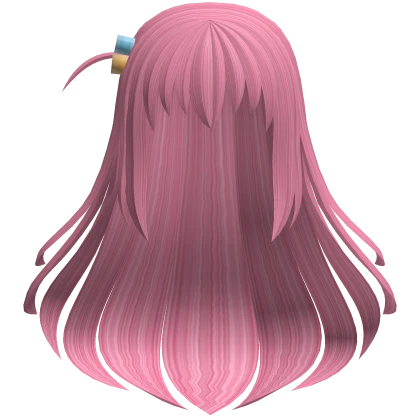 Hitori Bocchi Rock One Side Pigtail Girl Pastel