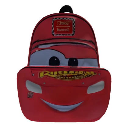 Lightning McQueen Cosplay Mini Backpack