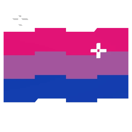 Bi Pride Flag Nyan Trail