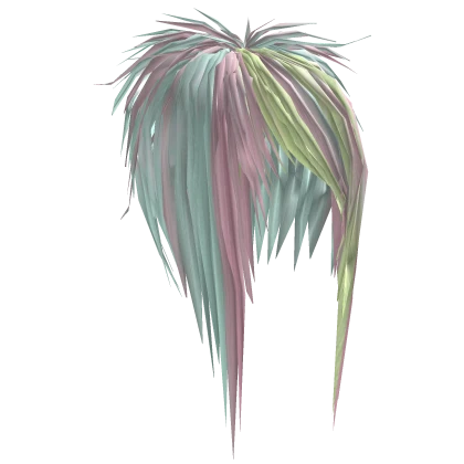 Messy Choppy Short Fringe (Pastel)