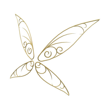 Golden Pixie Wings