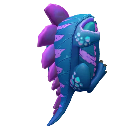 Blue Raptor Tail Backpack