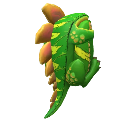 Green Raptor Tail Backpack