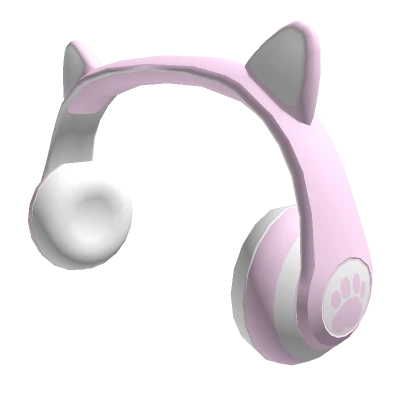 Pink Gaming Neko Headphones