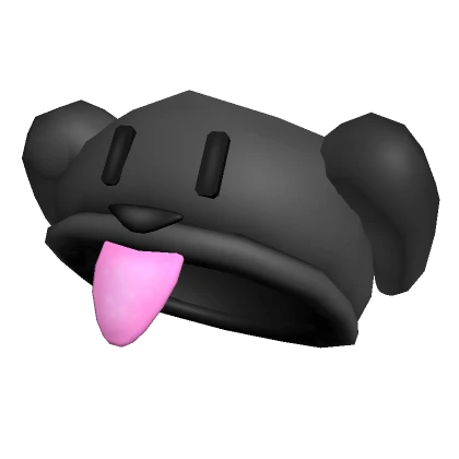 Black Cute Puppy Hat