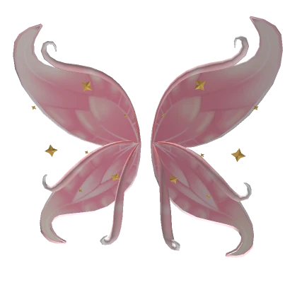 Bright fairy wings pink