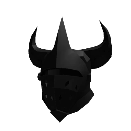 Dark Cursed Knight Helmet