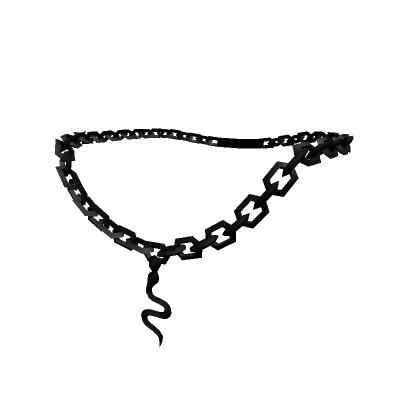 Snake Chain Black