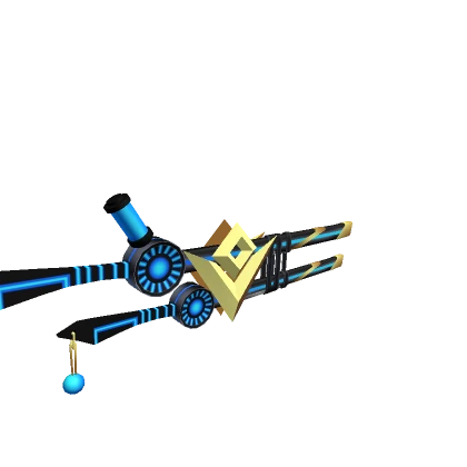 Sci - fi Katana(Black and Blue)