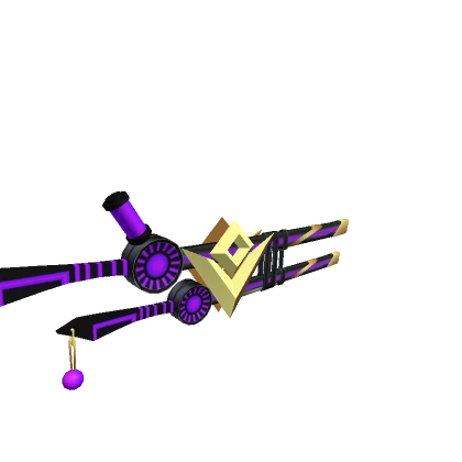 Sci - fi Katana(Black and Purple)