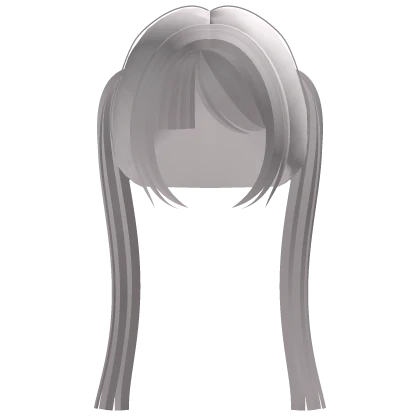 Delicate Anime Pigtails in Pink