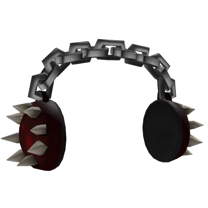 Spiky Goth Emo Headphones