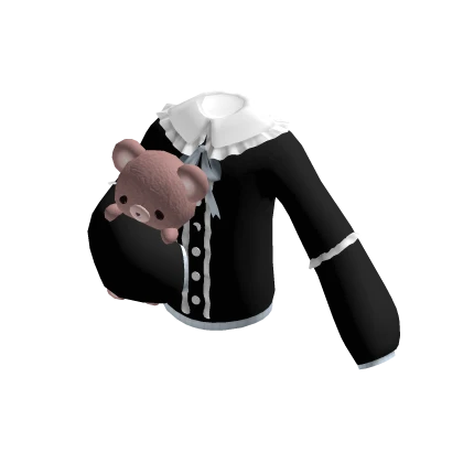 Holdable Bear Hugging Sweater | Black