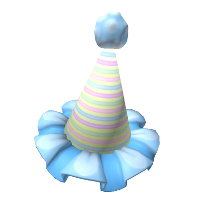 Clown Party Hat - pastel