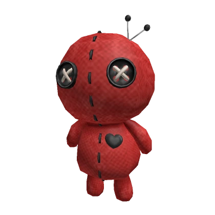 Voodoo Doll Plushie - red