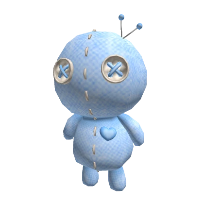 Voodoo Doll Plushie - blue