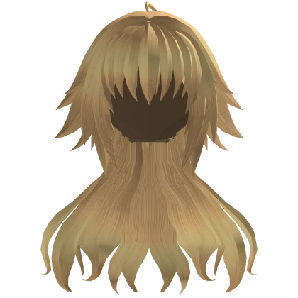 Messy Long Wolf Cut - Blonde