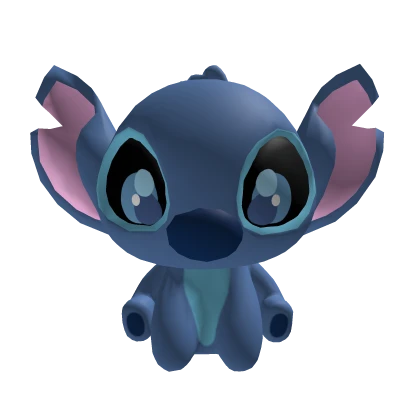 Blue Stitch Alien