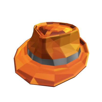 🎃 Orange sparkle time fedora 🎃