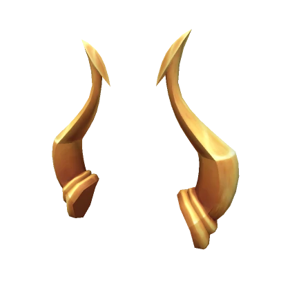 Golden Scythe Horns