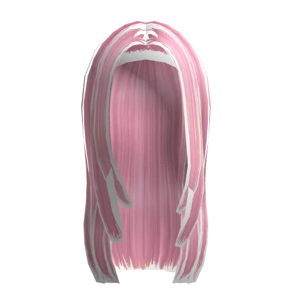 Chic Straight Hair in Pink