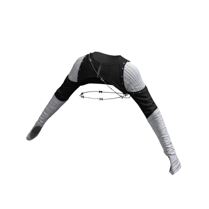 Barbed Shrug Monochrome