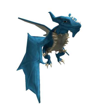 Blue Wyvern Shoulder pet