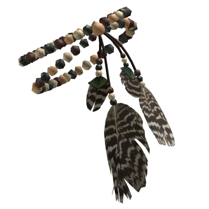 Feather Arm Band Bead Bracelet 3.0
