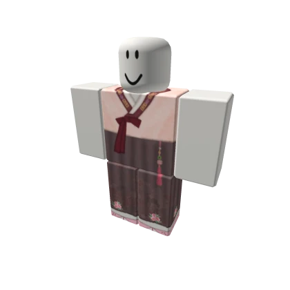 Pure plum hibiscus Hanbok [B]