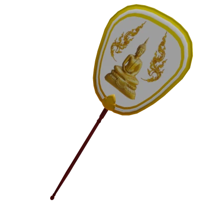 Thai Talipot fan monk