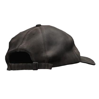 Distressed Brown Hat Backward