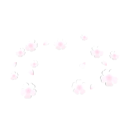 ୨୧: kawaii cherry blossom sakura petals pink