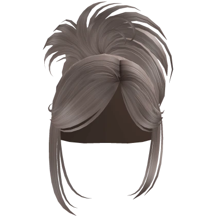 [PBR] Y2K Messy Spikey Bun