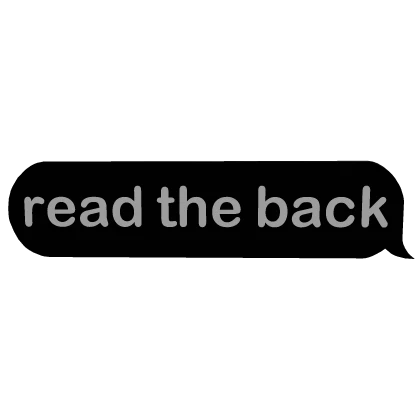 Read The Back "Good Girl"