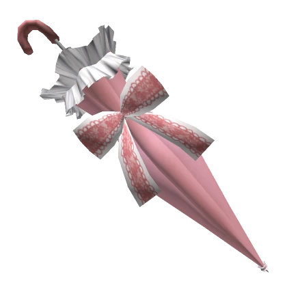 Closed Parasol in Pink 