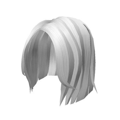 White Straight Bob