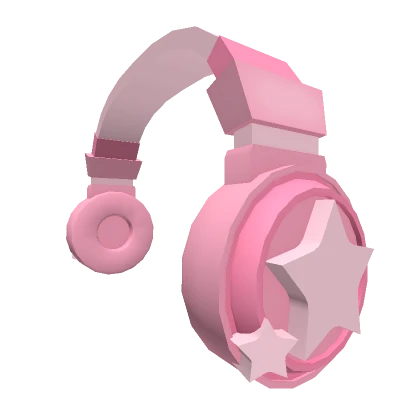 💗Pink Star Headphones💗