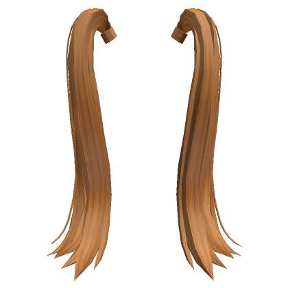 Ginger Long Pigtail Hair Extensions