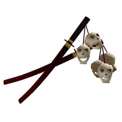 Skull Hunter Samurai Swords